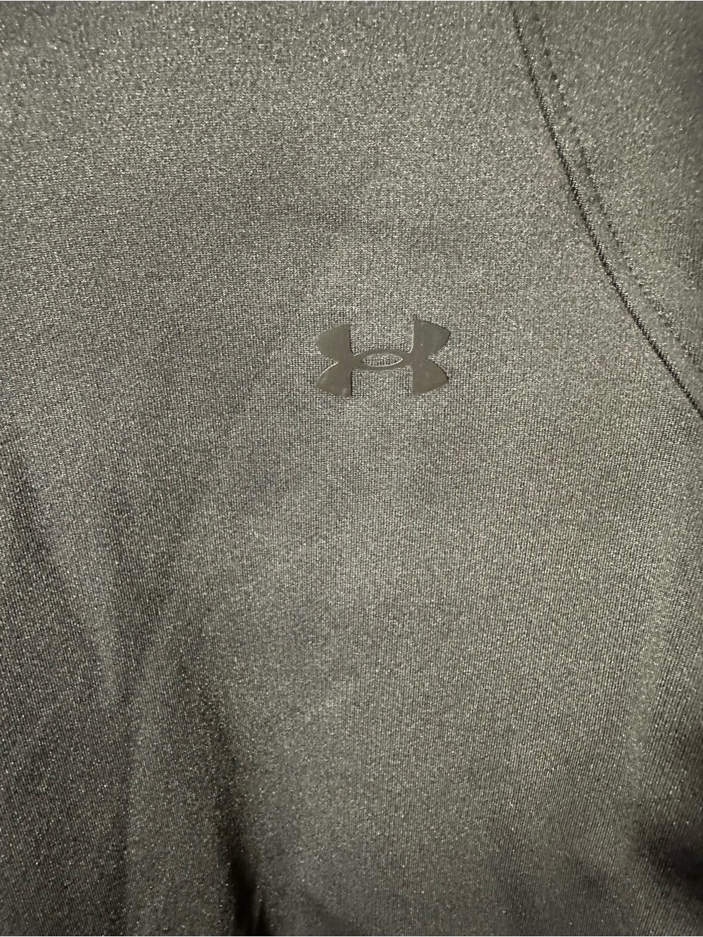 Under Armour Black Mock Neck Performance Long Sleeve Top - Picture 4 of 7